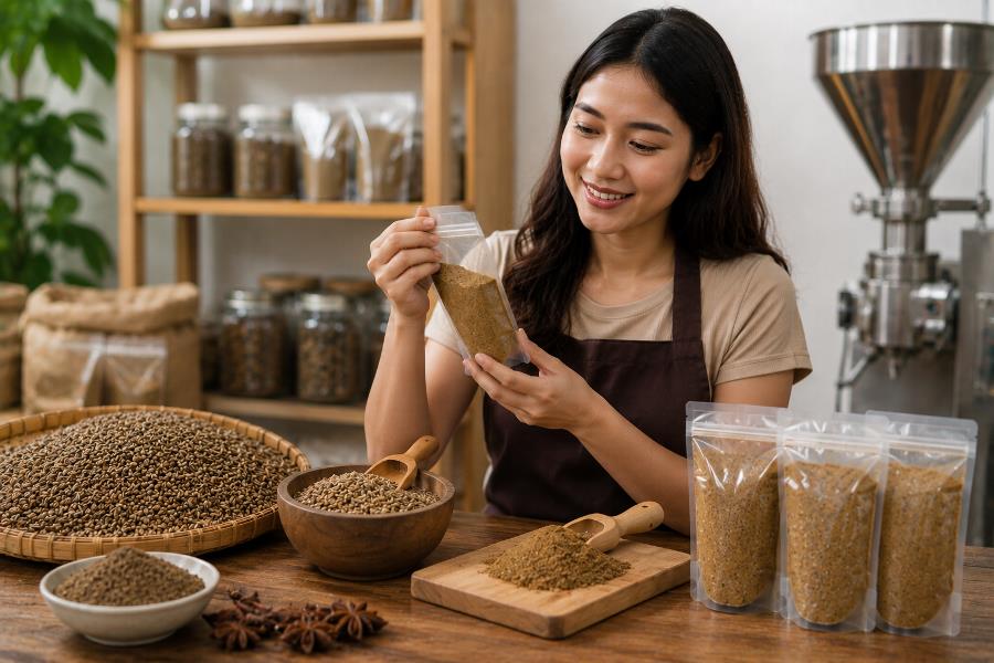 Jasa Maklon Jinten Bubuk Terpercaya untuk Brand Anda